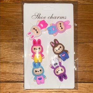 Labubu The Monsters Shoe Charms